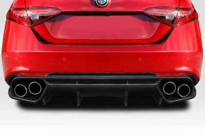 Duraflex - Alfa Romeo Giulia Garda Duraflex Rear Bumper Diffuser Body Kit 118258 - Image 1