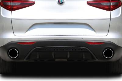 Duraflex - Alfa Romeo Giulia Silkstreak Duraflex Rear Bumper Diffuser Body Kit 118283 - Image 1