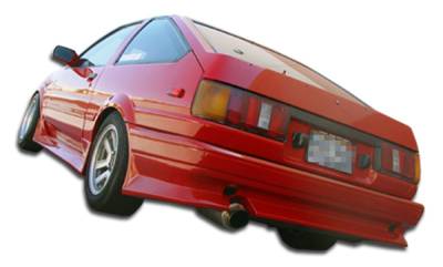 Toyota Corolla Duraflex V-Speed Rear Bumper Cover - 1 Piece - 100696