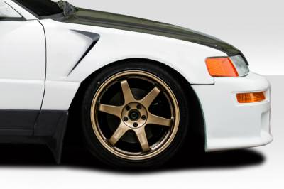 Duraflex - Honda CRX Duraflex F-1 Fenders - 2 Piece - 100810 - Image 1