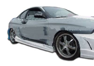 Duraflex - Hyundai Tiburon Duraflex Bomber Side Skirts Rocker Panels - 2 Piece - 101856 - Image 1