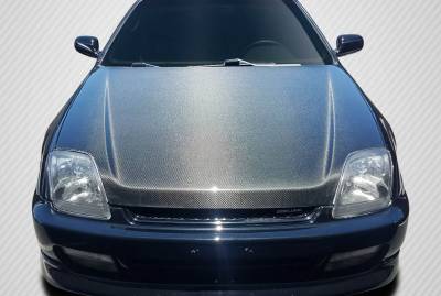 Honda Prelude Carbon Creations OEM Hood - 1 Piece - 101908