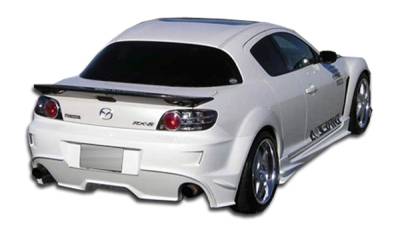 Mazda RX-8 Duraflex Velocity Rear Bumper Cover - 1 Piece - 102301