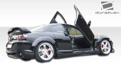 Duraflex - Mazda RX-8 Duraflex R-Speed Rear Lip Under Spoiler Air Dam - 1 Piece - 103156 - Image 2