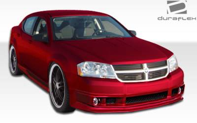 Duraflex - Dodge Avenger Duraflex Racer Side Skirts Rocker Panels - 2 Piece - 104114 - Image 2