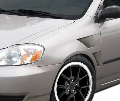 Toyota Corolla Duraflex GT Concept Fenders - 2 Piece - 106249