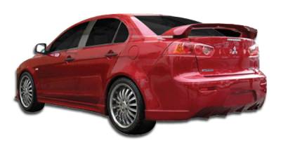 Mitsubishi Lancer Duraflex C-1 Rear Bumper Cover - 1 Piece - 106419