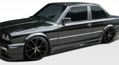 BMW 3 Series Duraflex GT-S Side Skirts Rocker Panels - 2 Piece - 106846