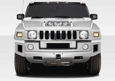 Duraflex - Hummer H2 Duraflex BR-N Front Add On Bumper Extensions - 2 Piece - 107745 - Image 1