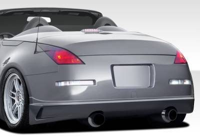Nissan 350Z Duraflex J-Spec Rear Lip Under Spoiler Air Dam - 1 Piece - 107831