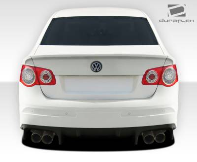 Duraflex - Volkswagen Jetta Duraflex R-GT Wide Body Rear Bumper Cover - 5 Piece - 107877 - Image 2