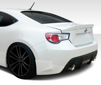 Duraflex - Subaru BRZ Duraflex X-5 Rear Add On Bumper Extensions - 2 Piece - 108488 - Image 1