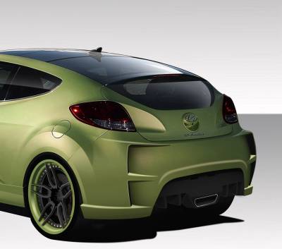 Hyundai Veloster Duraflex VG-R Rear Bumper Cover - 1 Piece - 108808