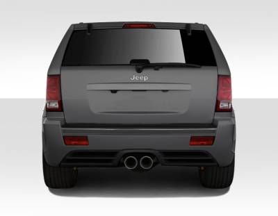 Jeep Grand Cherokee Duraflex SRT Look Rear Bumper Cover - 1 Piece - 109328
