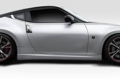 Nissan 370Z Duraflex N-4 Side Skirt Rocker Panels - 2 Piece - 112102