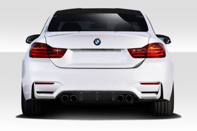 Duraflex - BMW 4 Series M4 Look Duraflex Rear Bumper Diffuser Body Kit 112518 - Image 1