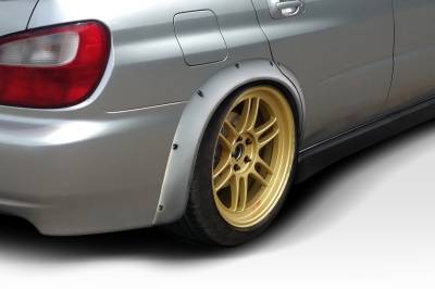 Subaru WRX Race Duraflex Rear Fender Flares 112784