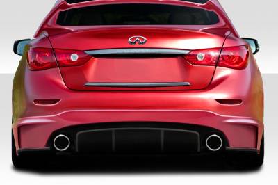 Fits Infiniti Q50 Impulse Duraflex Rear Bumper Lip Body Kit 113538