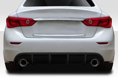 Infiniti Q50 VIP Duraflex Rear Bumper Diffuser Body Kit 114328