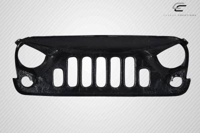 Carbon Creations - Jeep Wrangler Predator Carbon Fiber Creations Grill/Grille 115251 - Image 5