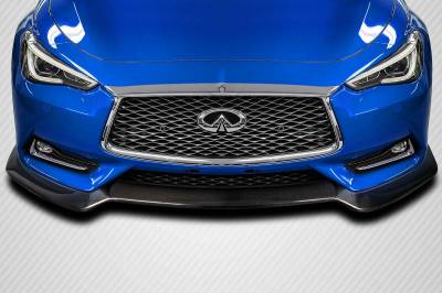Infiniti Q60 AP Carbon Fiber Creations Front Bumper Lip Body Kit 116722