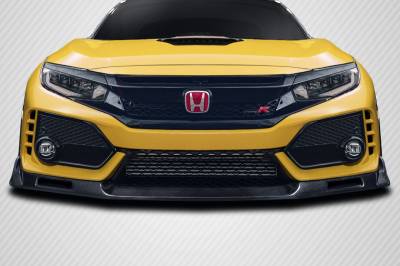 Honda Civic EVS Carbon Fiber Front Bumper Lip Body Kit 116853
