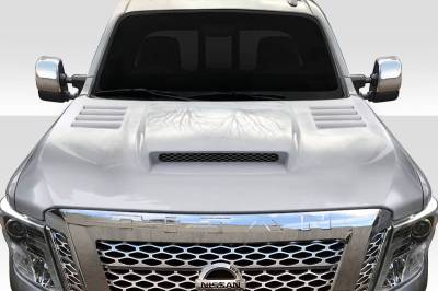 Nissan Titan XD Model Thermal Duraflex Body Kit- Hood 117389