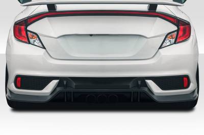 Honda Civic 2DR BSM Duraflex Rear Bumper Lip Diffuser Body Kit 117771