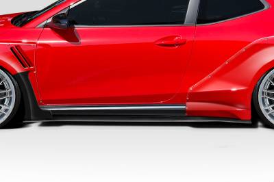 Hyundai Veloster Aerotune Duraflex Side Skirts Body Kit 118131