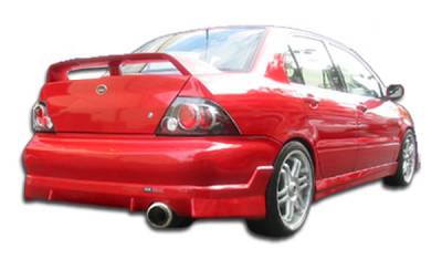 Mitsubishi Lancer Duraflex Walker Rear Bumper Cover - 1 Piece - 100371