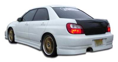 Subaru WRX Duraflex C-Speed Rear Lip Under Spoiler Air Dam - 1 Piece - 100390