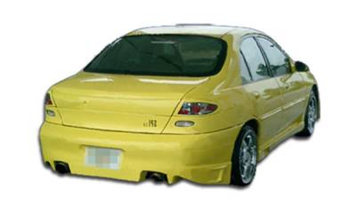 Duraflex - Ford Escort Duraflex Buddy Rear Lip Under Spoiler Air Dam - 1 Piece - 101818 - Image 1