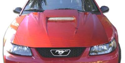 Ford Mustang Duraflex Spyder 3 Hood - 1 Piece - 102071