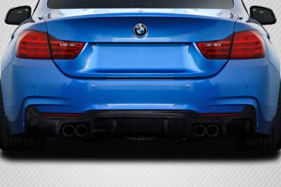 BMW 4 Series 3DS Carbon Fiber Rear Bumper Lip Diffuser Body Kit 116992