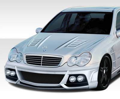 Mercedes-Benz C Class Duraflex W-1 Hood - 1 Piece - 108247