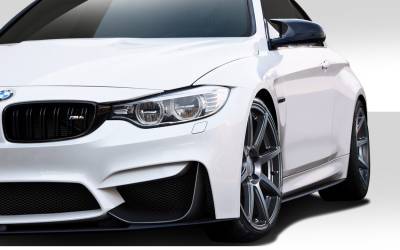 Duraflex - BMW M3 M Perf Look Duraflex Front Bumper Add On Body Kit 112215 - Image 1