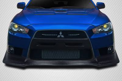Mitsubishi Lancer Carbon Creations VR-S Front Lip Under Spoiler Air Dam - 1 Piece - 106876