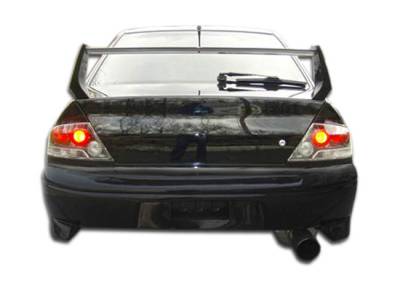 Mitsubishi Lancer Duraflex V-Sport Rear Bumper Cover - 1 Piece - 107210