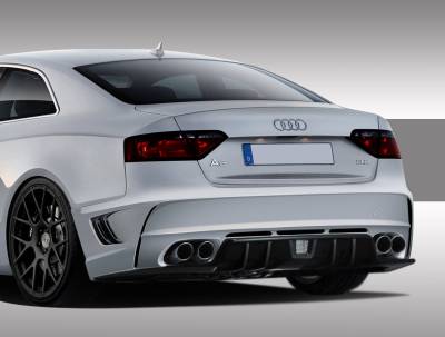 Audi A5 Duraflex Eros Version 1 Rear Bumper Cover - 1 Piece - 109347