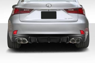 Lexus IS AM Design Duraflex Rear Bumper Lip Body Kit 112769