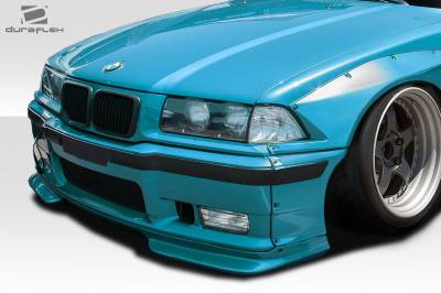 Duraflex - BMW 3 Series Circuit Duraflex Front Bumper Lip Body Kit 113440 - Image 2