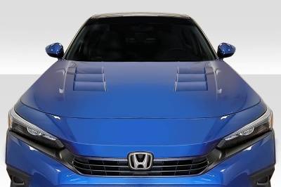 Duraflex - Honda Civic Kumei Duraflex Body Kit- Hood 120056 - Image 2