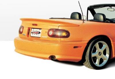 VIS Racing - Mazda Miata VIS Racing W-Type Rear Lip - Fiberglass - 490010 - Image 2