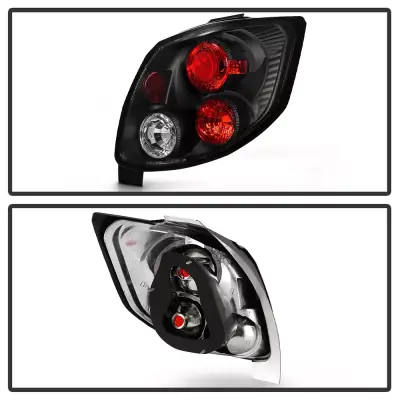 4 Car Option - Toyota Matrix 4 Car Option Altezza Taillights - Black - LT-TM02JB-YD - Image 3