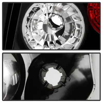 4 Car Option - Toyota Matrix 4 Car Option Altezza Taillights - Black - LT-TM02JB-YD - Image 4