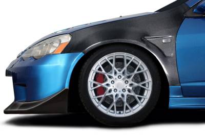 Acura RSX Apex Carbon Fiber Body Kit- 15MM Front Fenders 118761