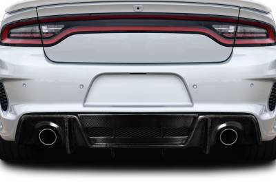 Dodge Charger Redline Carbon Fiber Rear Bumper Diffuser Body Kit 118874