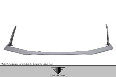 Aero Function - Porsche Cayman AF-1 Aero Function Front Bumper Lip Body Kit 117831 - Image 4