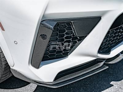 RW Carbon - BMW F95 X5M Carbon Fiber Front Air Duct Trims bmwf9506 - Image 2