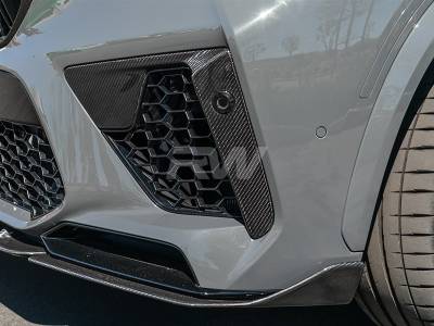 RW Carbon - BMW F95 X5M Carbon Fiber Front Air Duct Trims bmwf9506 - Image 5